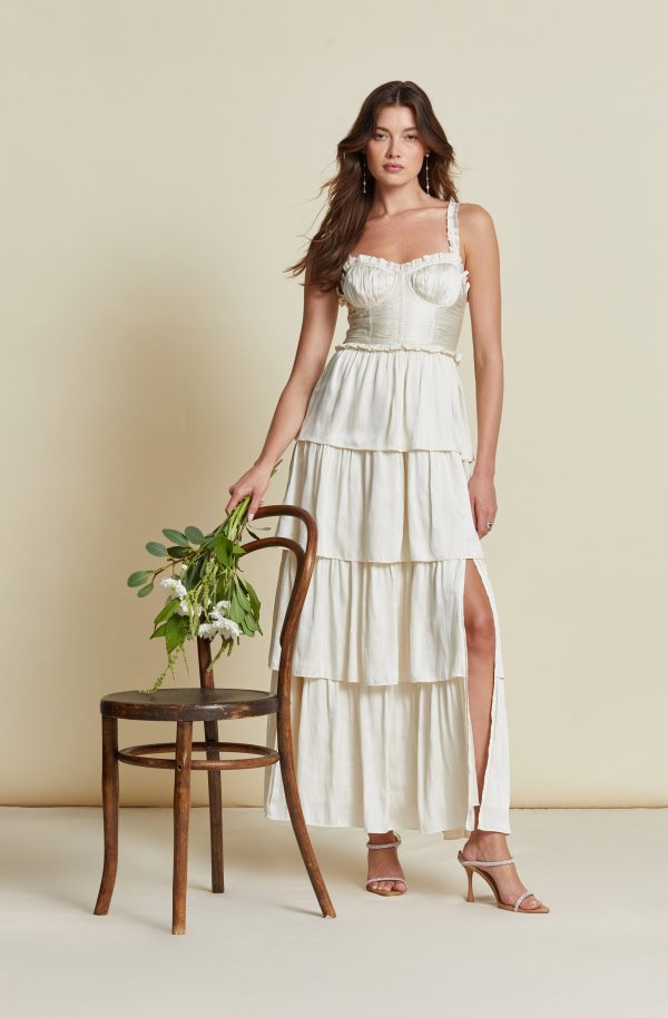 Tempany Tiered Bustier Maxi Dress - Image 6