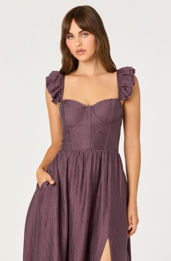 Wedelia Bustier Midi Dress - Image 2