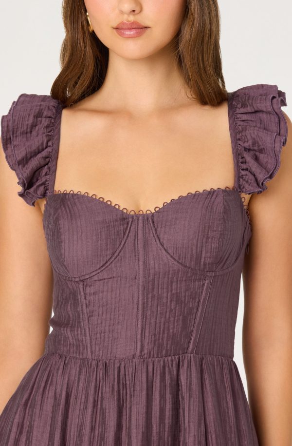 Wedelia Bustier Midi Dress - Image 5