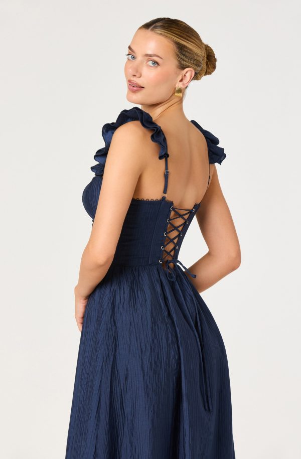 Wedelia Bustier Midi Dress - Image 8