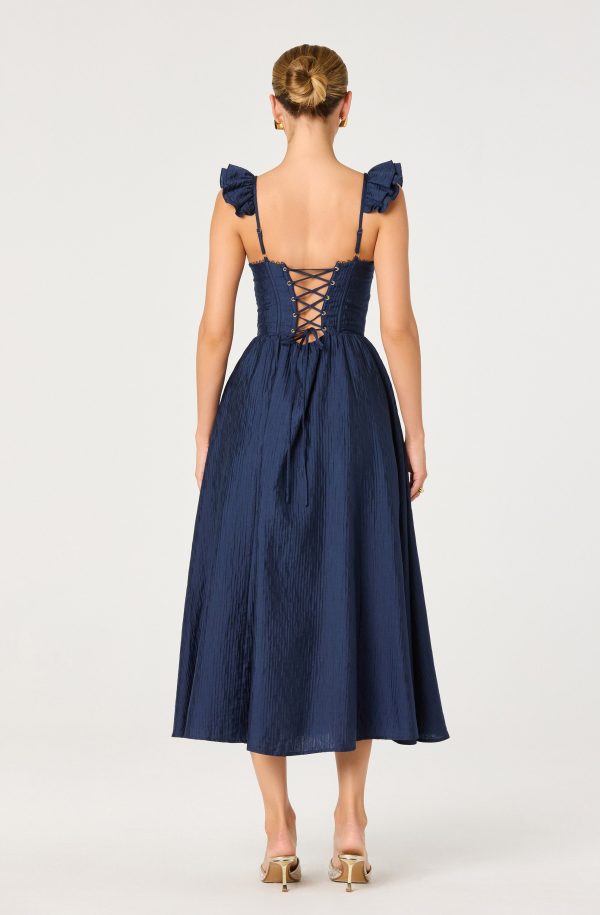 Wedelia Bustier Midi Dress - Image 10
