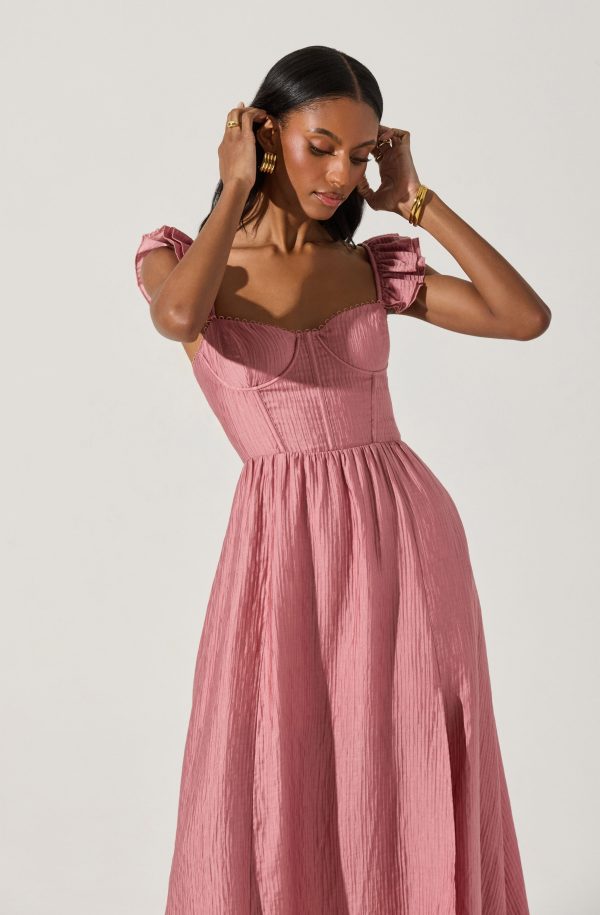 Wedelia Bustier Midi Dress - Image 14