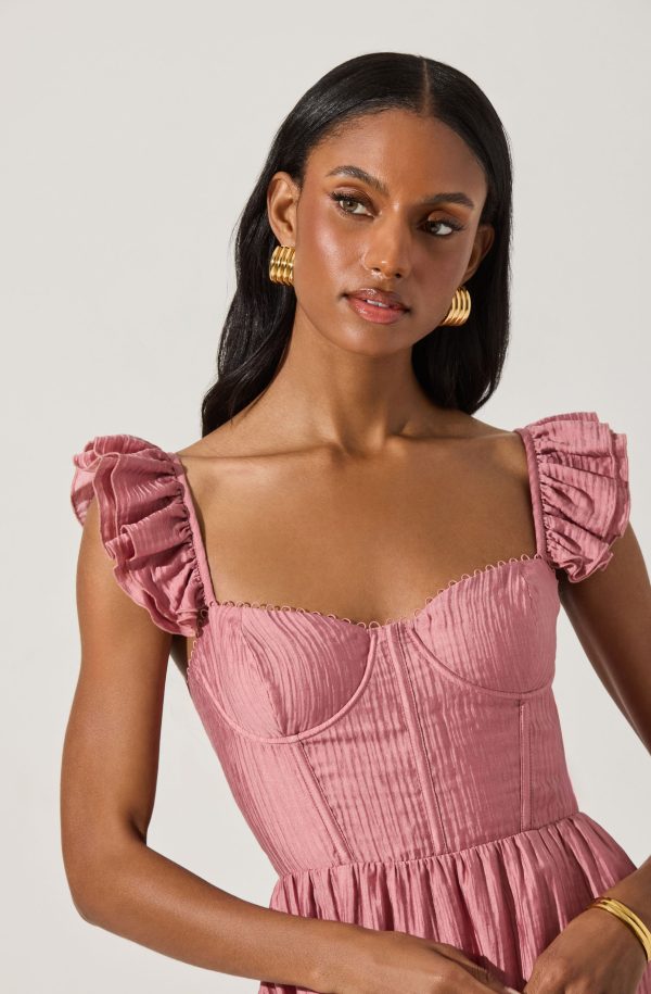 Wedelia Bustier Midi Dress - Image 16