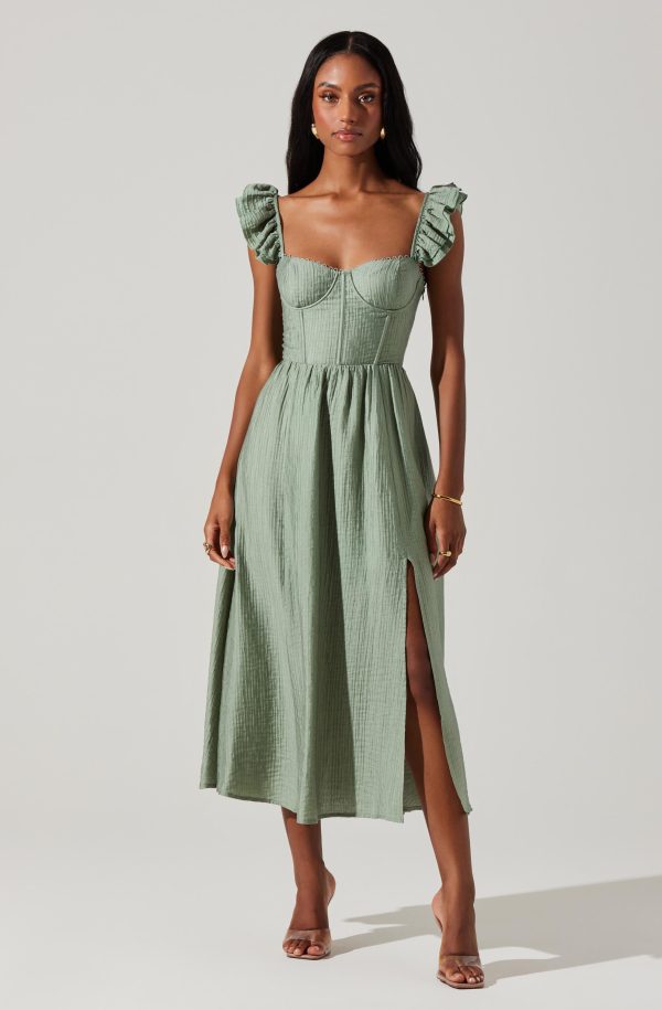 Wedelia Bustier Midi Dress - Image 21