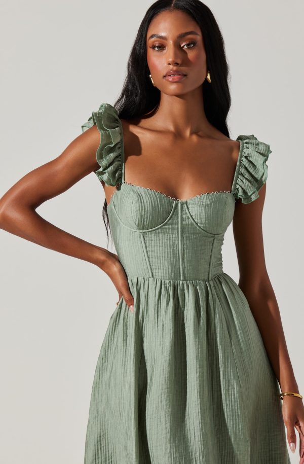 Wedelia Bustier Midi Dress - Image 23