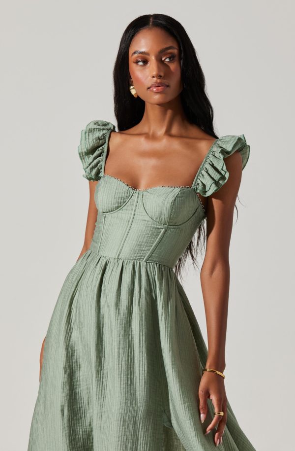 Wedelia Bustier Midi Dress - Image 20