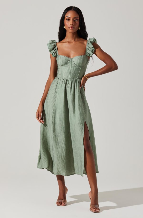 Wedelia Bustier Midi Dress - Image 19