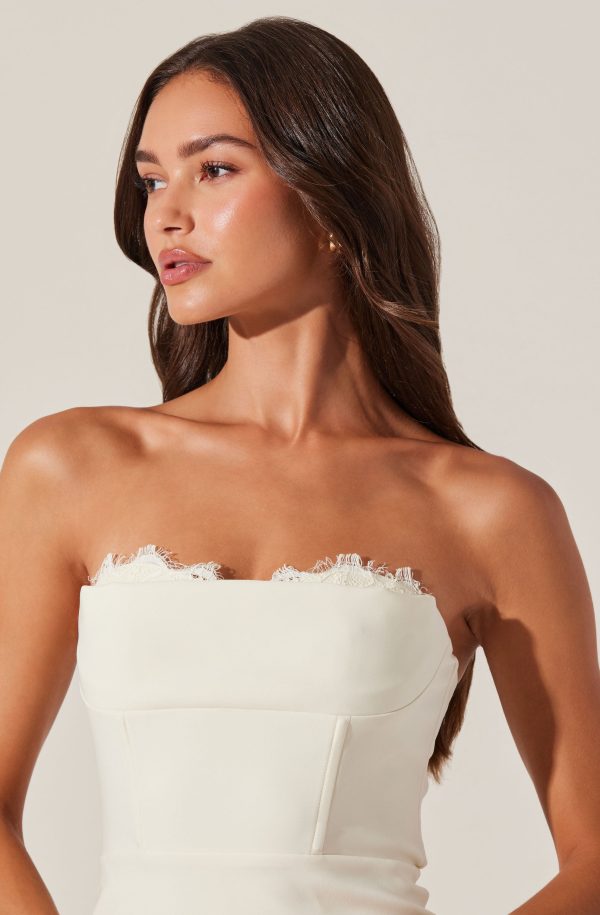 Melani Lace Peekaboo Dress - Image 5