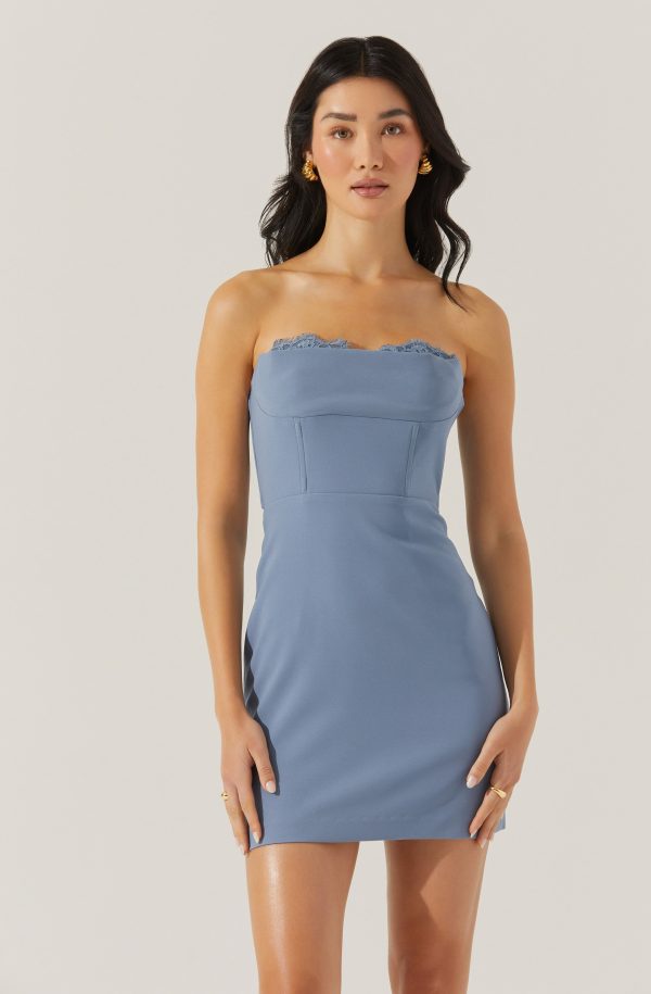 Melani Lace Peekaboo Dress - Image 8