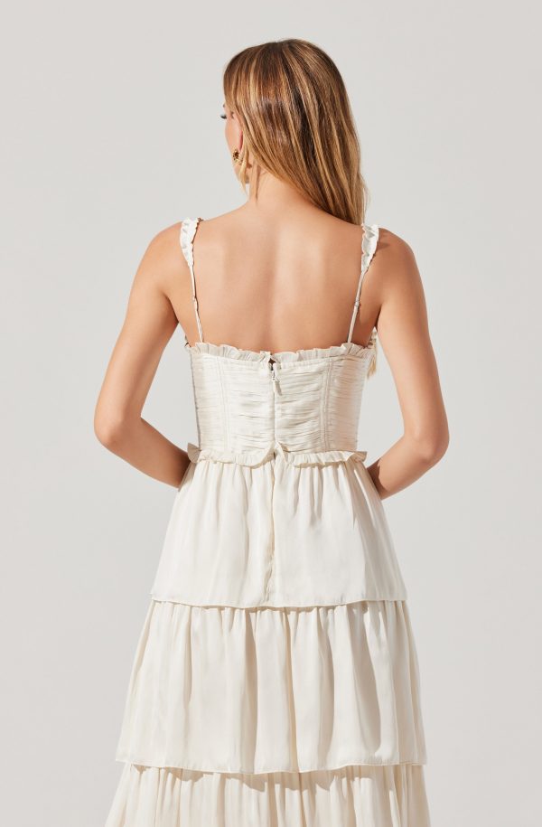 Tempany Tiered Bustier Maxi Dress - Image 4