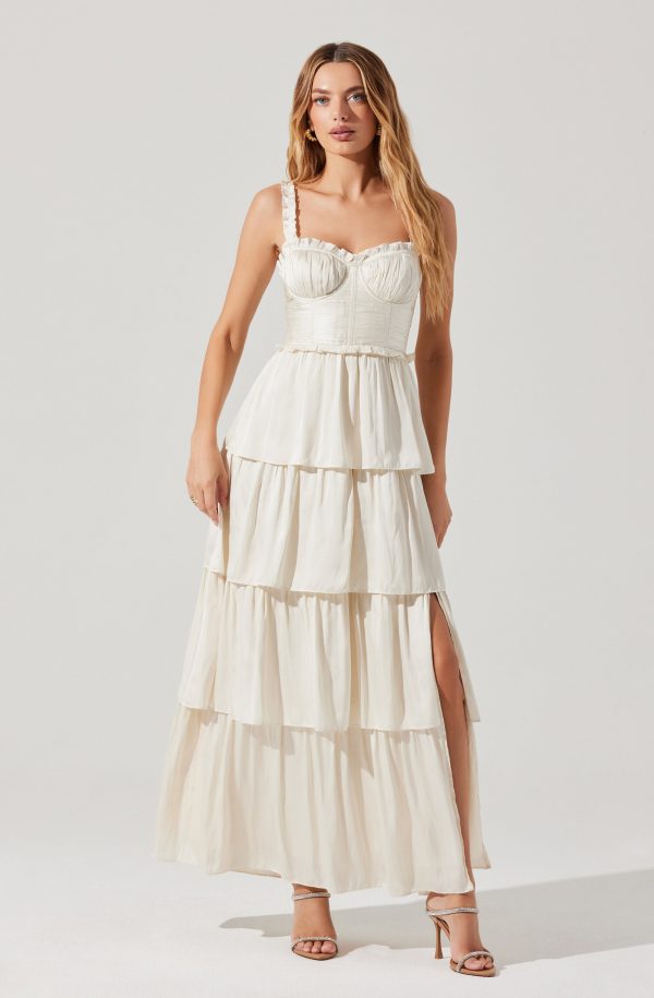 Tempany Tiered Bustier Maxi Dress - Image 3