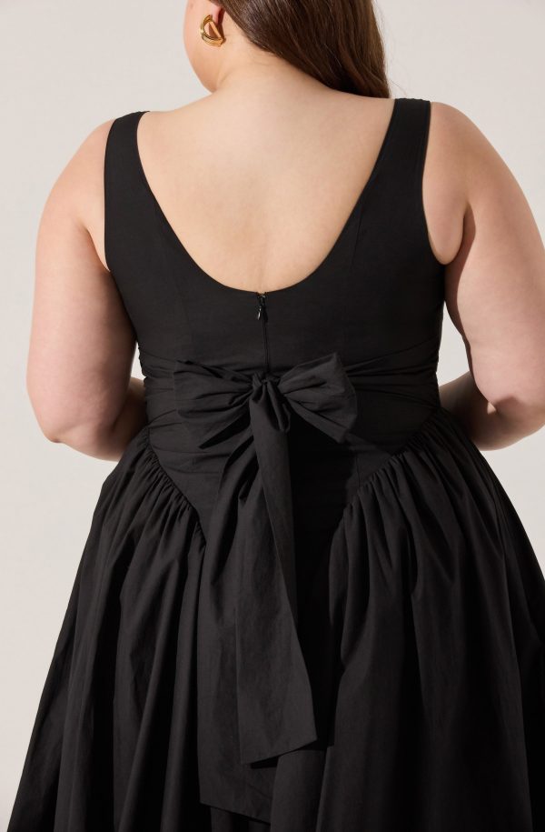 Vinya Poplin Drop Waist Dress - Image 24