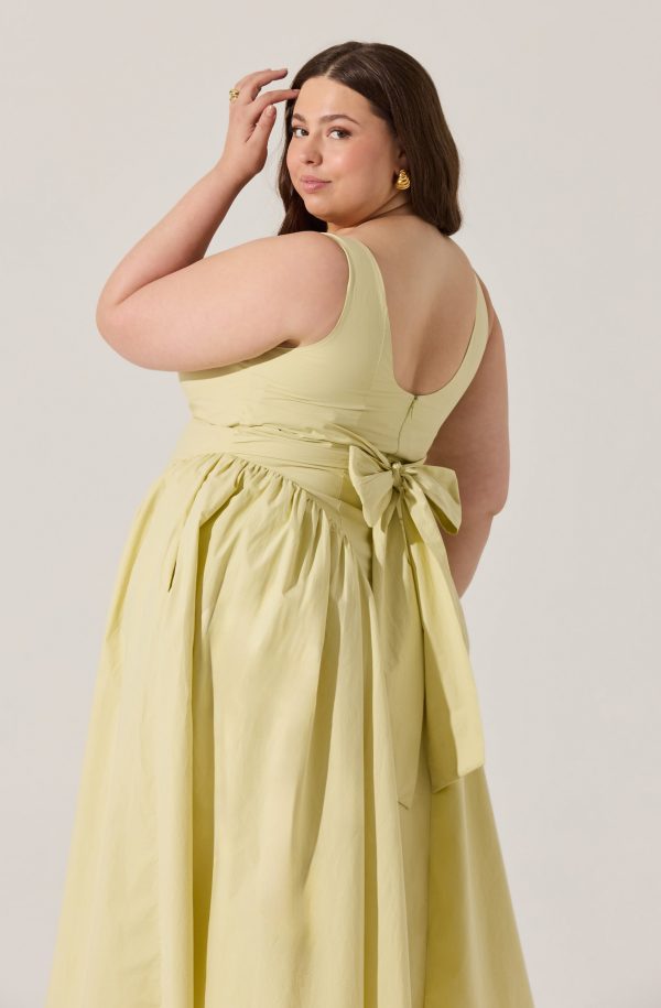 Vinya Poplin Drop Waist Dress - Image 33