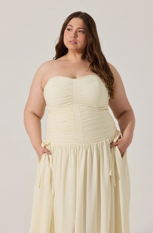 Zori Strapless Maxi Dress - Image 12