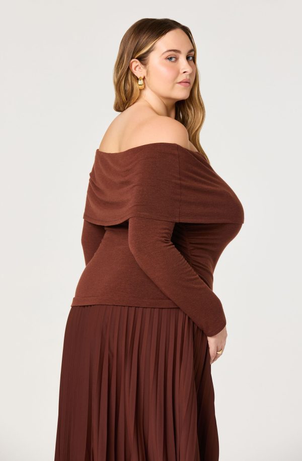 Tanaia Pleated Mixed Media Dress - Image 9