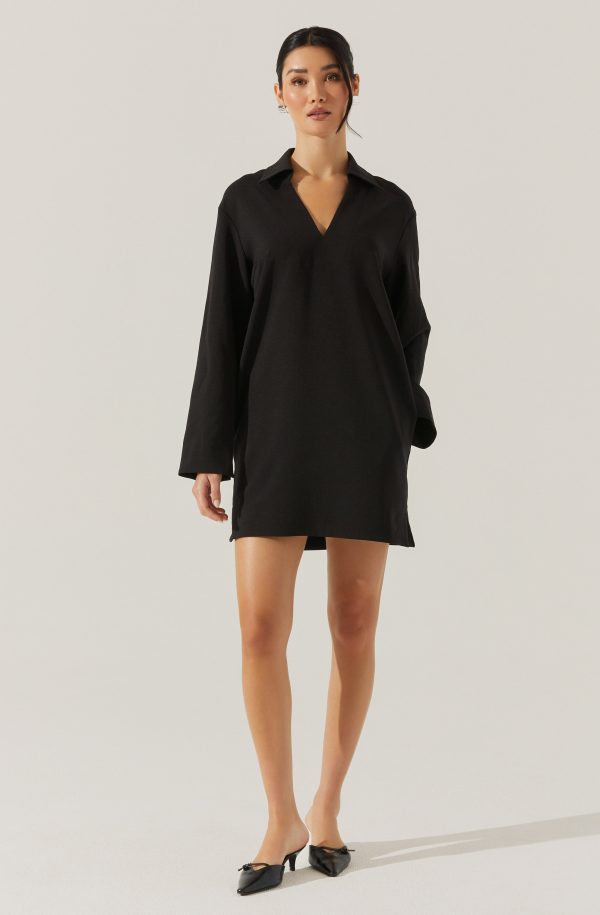 V-Neck Woven Mini Dress - Image 13