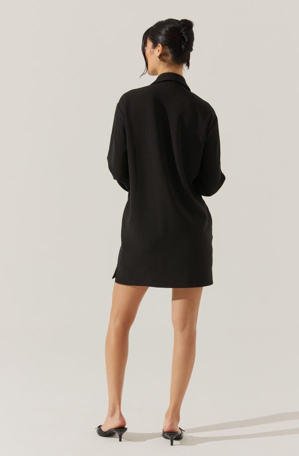 V-Neck Woven Mini Dress - Image 18