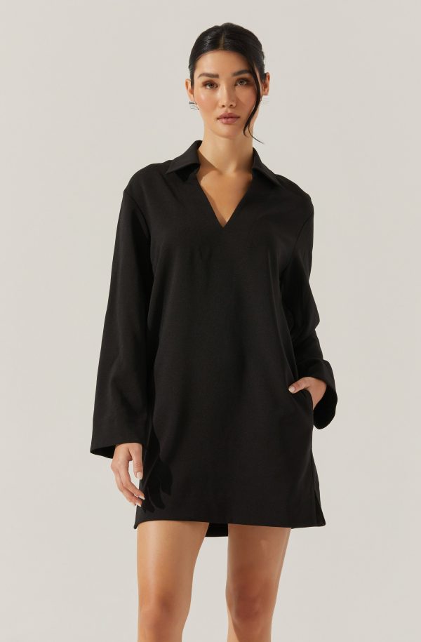 V-Neck Woven Mini Dress - Image 14