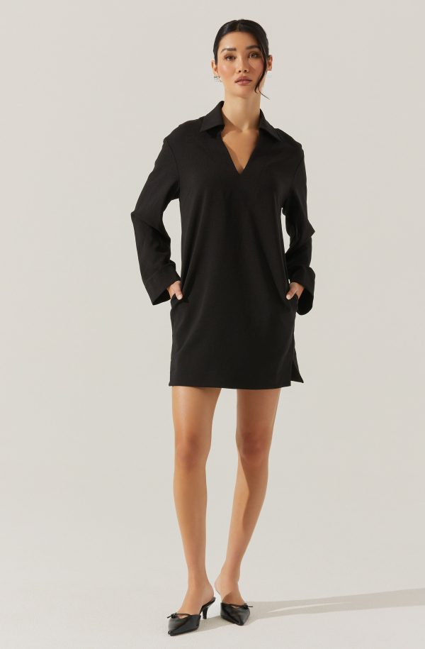 V-Neck Woven Mini Dress - Image 15